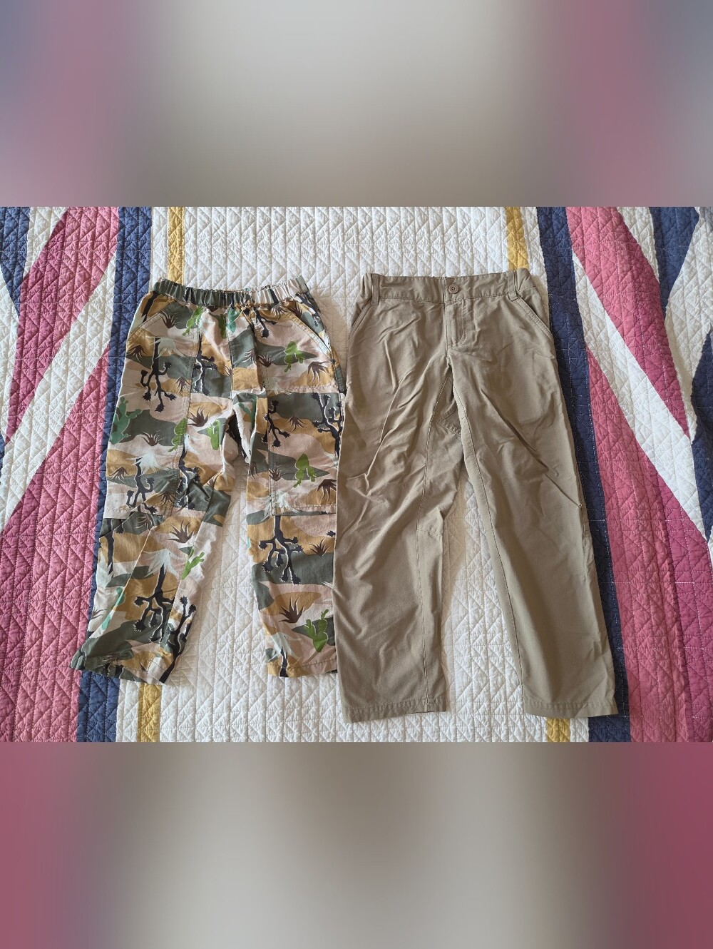 Patagonia Kids Khaki Travel Pants